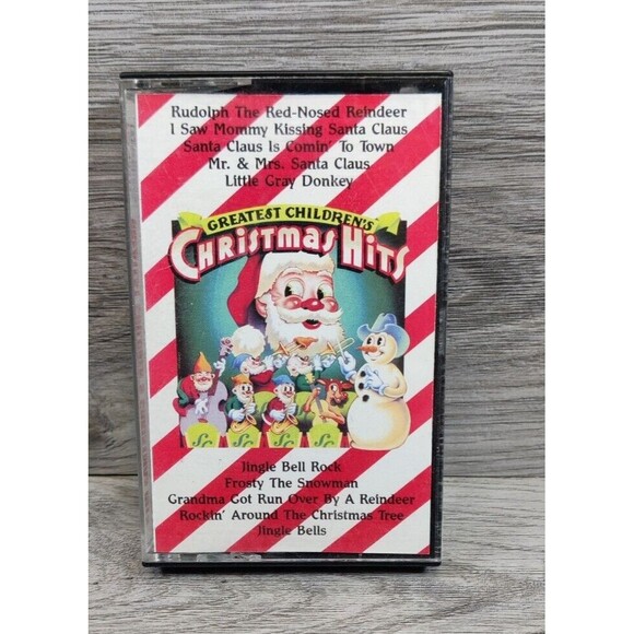 Greatest Children’s Christmas Hits By Various Country Artists Cassette PCT 44411 - Picture 1 of 8